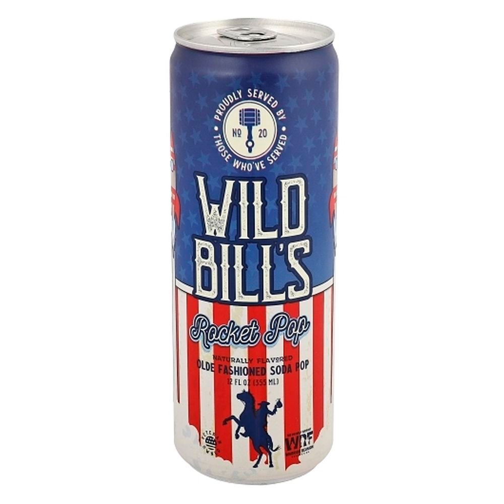 Wild Bill's Rocket Pop Craft Soda, 12 Ounce -- 12 Per Case