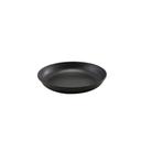 Vintage Black 18/0 Stainless Steel 9.75 inch Coupe Plate, 12 count