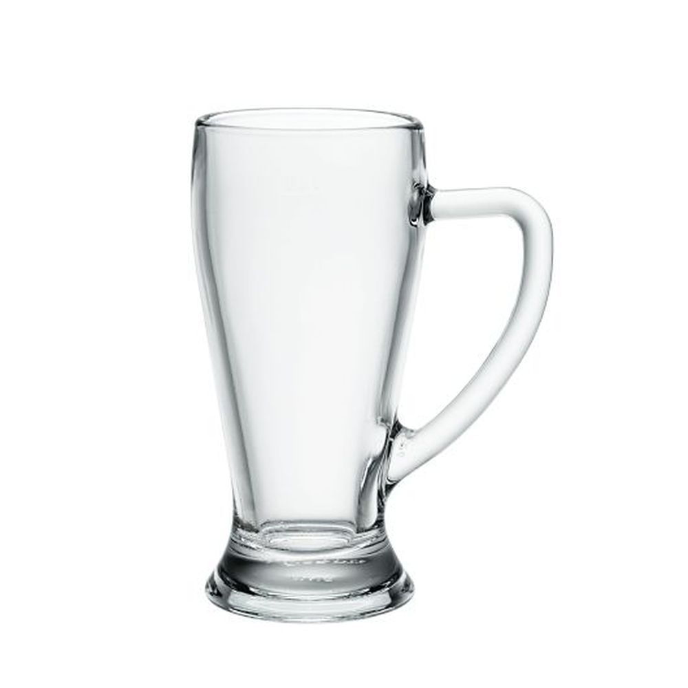 Bormioli Rocco Baviera Glass 23.5 Ounce Beer Mug, 6 Count