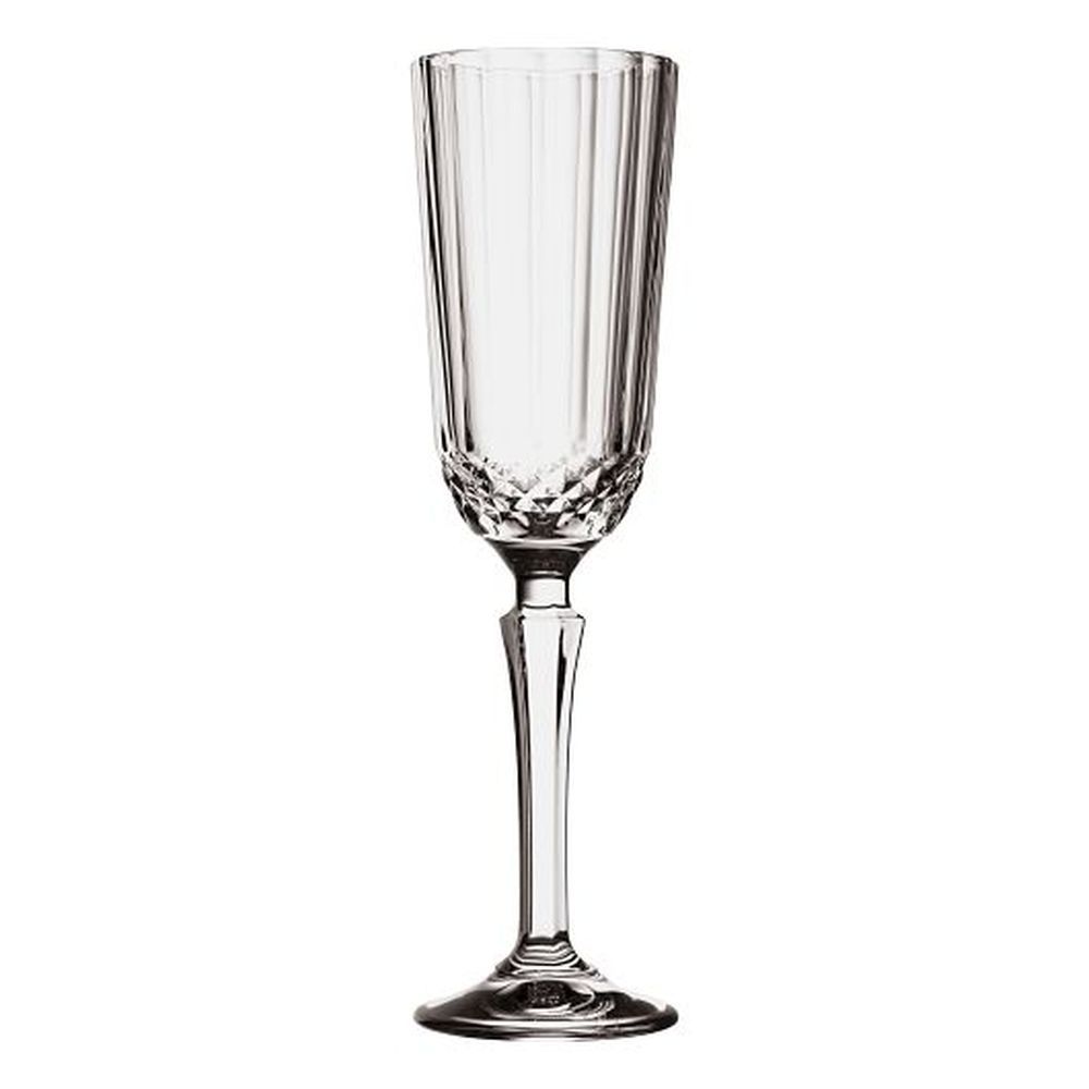 Pasabahce Diony Soda Lime 4.5 Ounce Flute Glass, 24 Count
