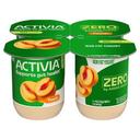 Light Blended Peach Nonfat Probiotic Yogurt