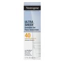 Ultra Sheer Spf40 with Vitamin E Invisible Gel Face Sunscreen
