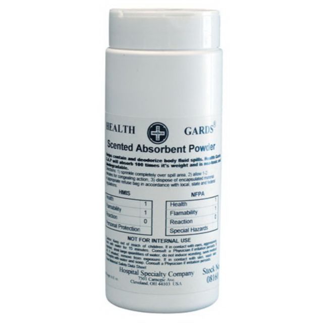 Health Gards Poudre Absorbante Parfumée, 16 Oz -- 12 Par Boîte