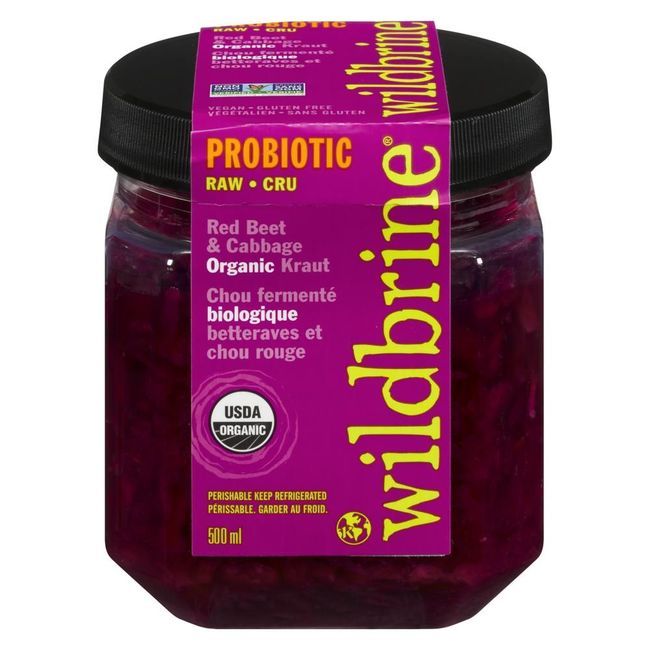 Wildbrine Organic Red Beet Salad, 500 Ml -- 6 Per Case