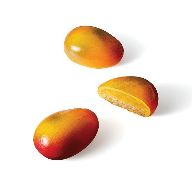 Silikomart Moule En Silicone Mango 130 Avec Emporte-pièce, 9,1 X 5,6 X 4,1 Cm