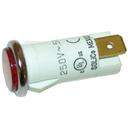 Red 250V Signal Light Fits 1/2 inch Hole for Star Manufacturing Part Number 2J-Y6690