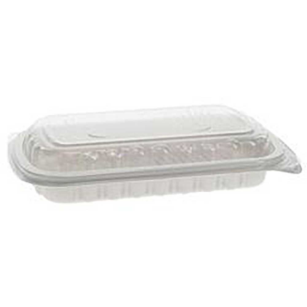 Pactiv Base En Polypropylène Renforcé De Fibres Et Couvercle En Ops Evergreen Mealmaster Blanc/transparent, 10 X 7,1 X 2,1 Po -- 90 Par Boîte