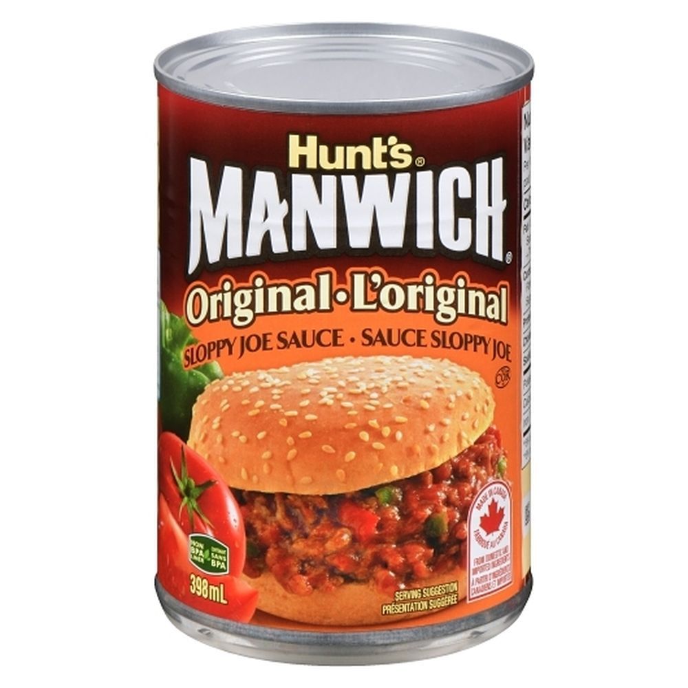 Hunt's Original Manwich Original Sloppy Joe Sauce, 398 Ml -- 24 Per Case