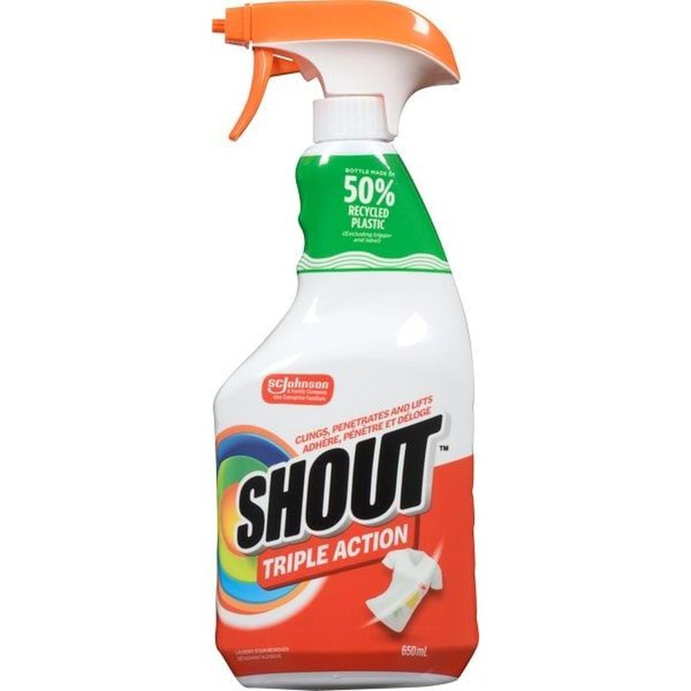 Shout Stain Remover, 650 Ml Trigger -- 8 Per Case