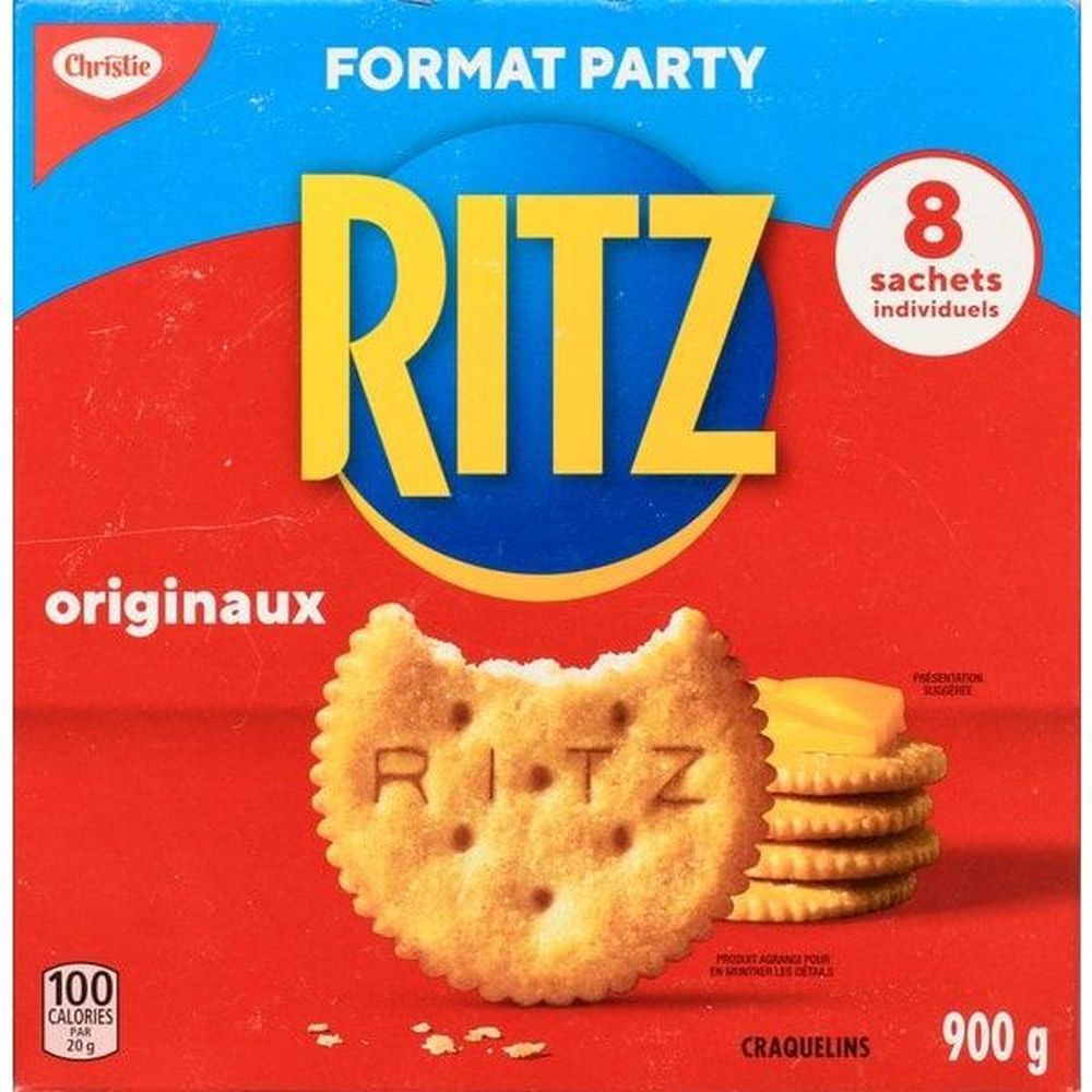 Ritz Original Crackers - Club Pack, 900 G -- 6 Per Case