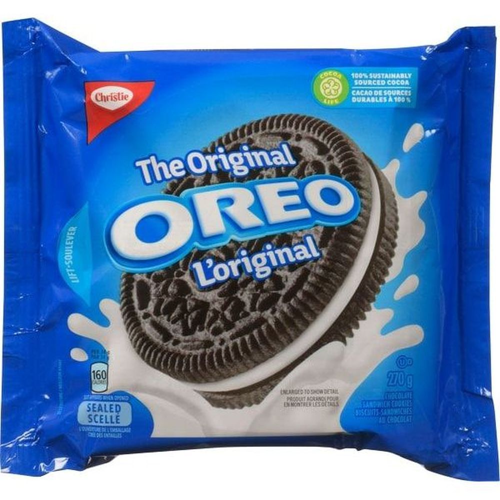Oreo Original Cookies, 270 G -- 12 Per Case