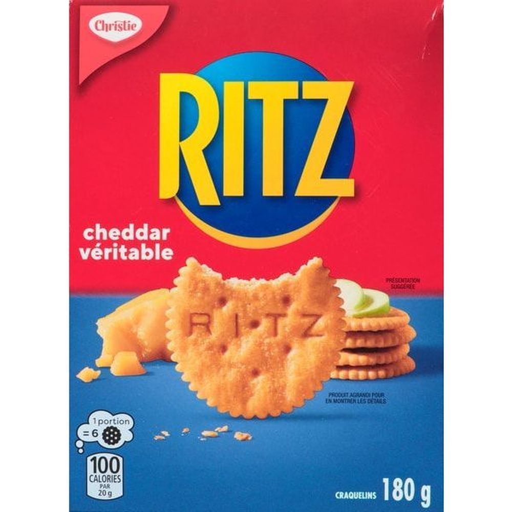 Ritz Cheddar Crackers, 180 G -- 6 Per Case
